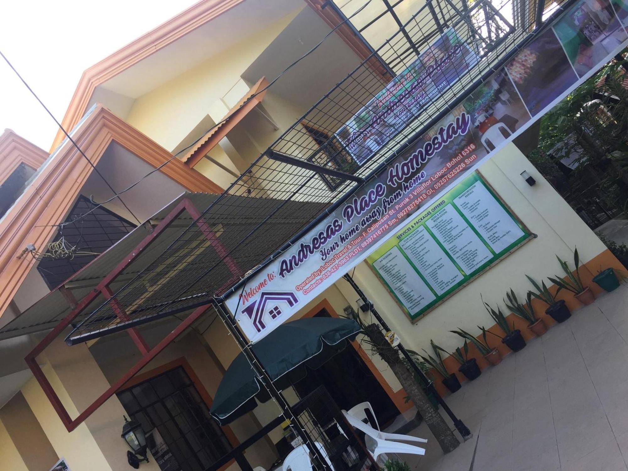 Andresas Homestay لوبوكْ المظهر الخارجي الصورة